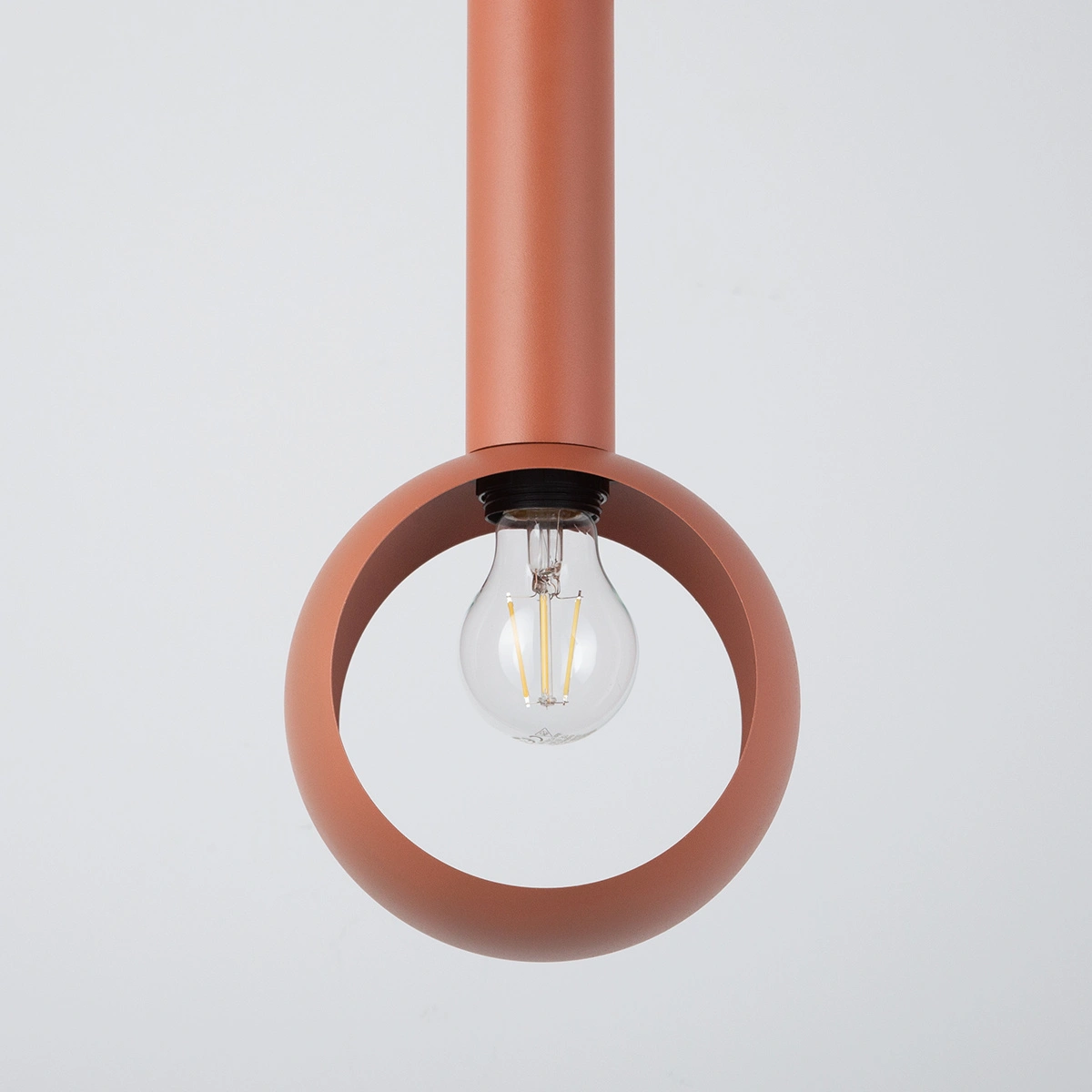 Lampa wisząca minimalistyczna VITRUM OCZKO ceglany, 1 × E27 – Sigma Lighting 41117 - obrazek 3