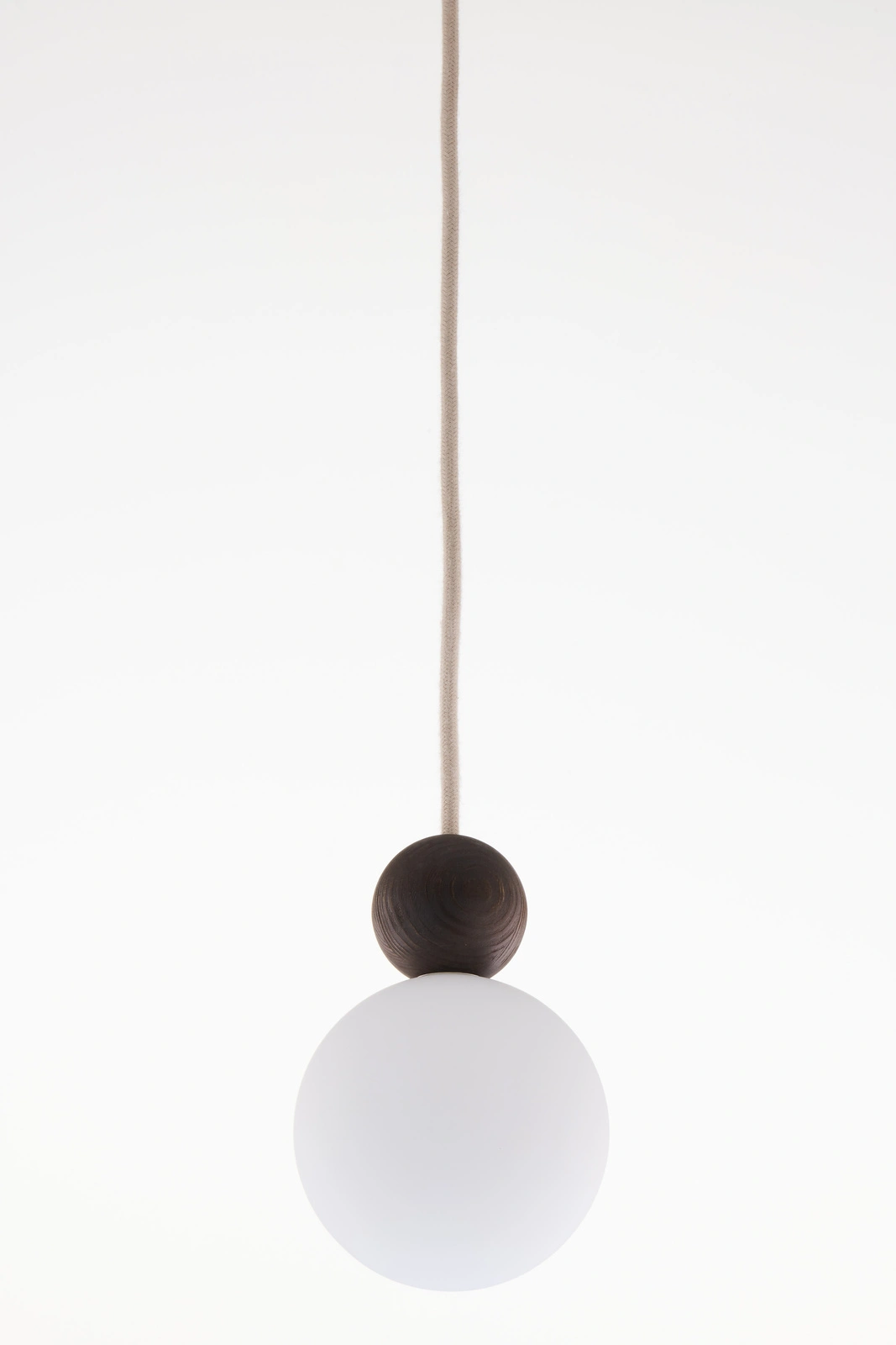 Lampa wisząca minimalistyczna RONA 1 drewno ciemny brąz, 1 × G9 – Sigma Lighting 41675 - obrazek 3