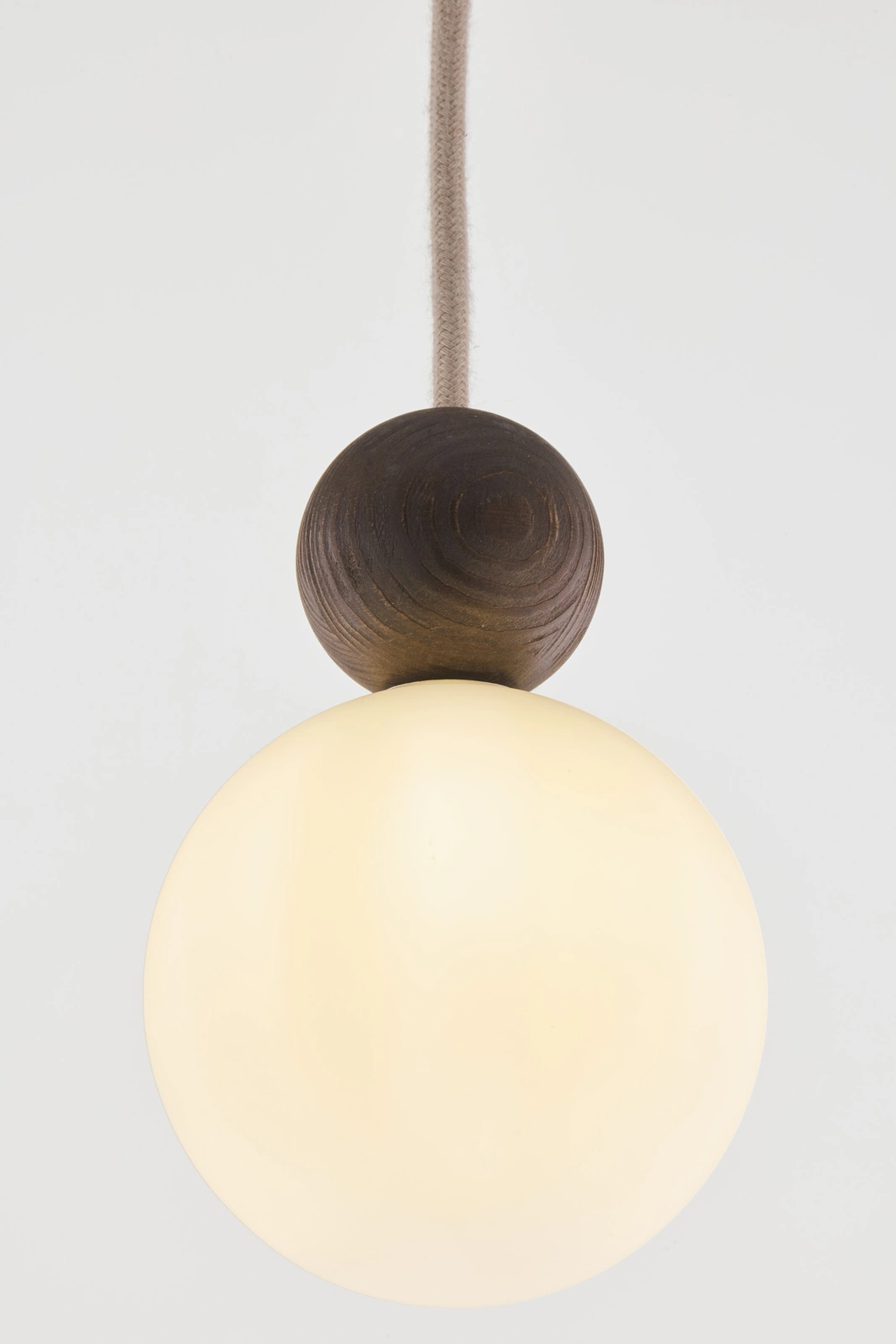Lampa wisząca minimalistyczna RONA 1 drewno ciemny brąz, 1 × G9 – Sigma Lighting 41675 - obrazek 5