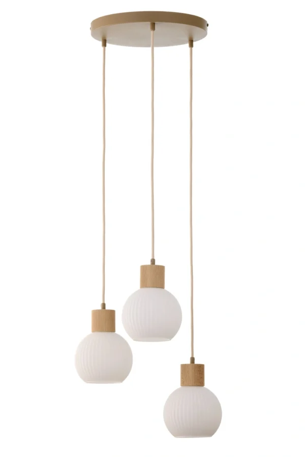 Lampa wisząca skandynawska ALBA 3 koło, 3 × E27 – Sigma Lighting 41844