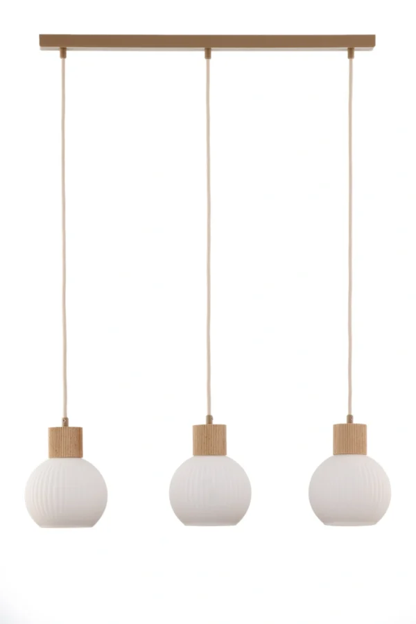 Lampa wisząca skandynawska ALBA 3 prosty, 3 × E27 – Sigma Lighting 41845