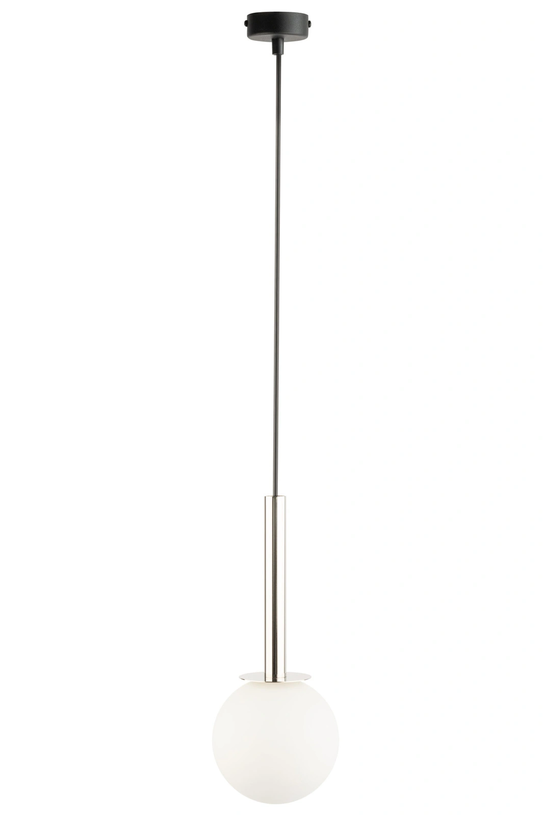 Lampa wisząca nowoczesna DAISY 1 srebrny/biały, 1 × G9 – Sigma Lighting 40763