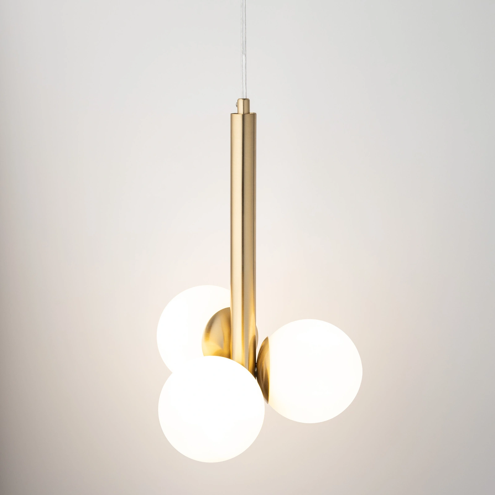 Lampa wisząca w stylu modern classic PERLA LUX 3 biały, 3 × G9 – Sigma Lighting 40779 - obrazek 2