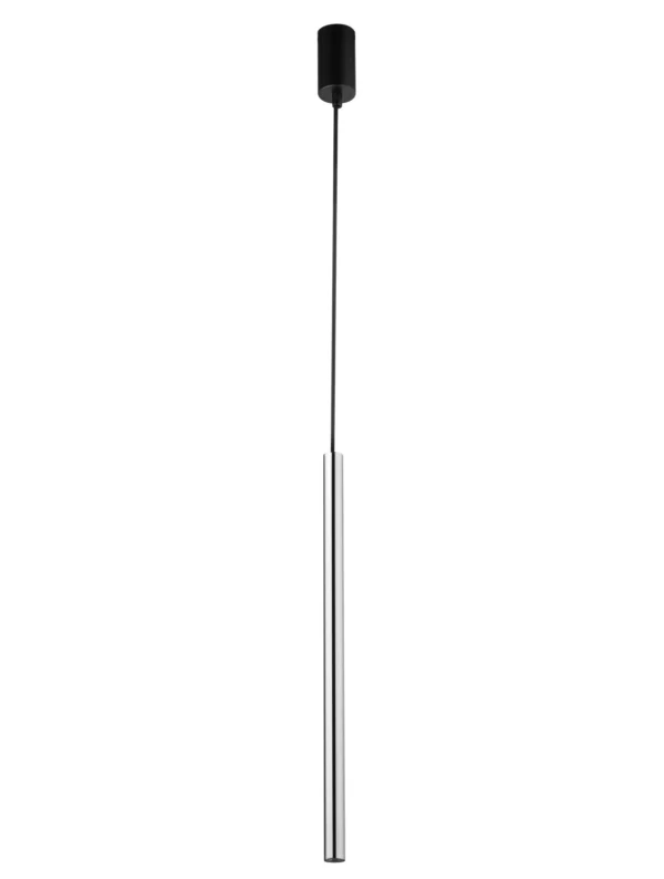Lampa wisząca minimalistyczna SOPEL LUX 1 czarny/srebrny, 1 × G9 – Sigma Lighting 40730