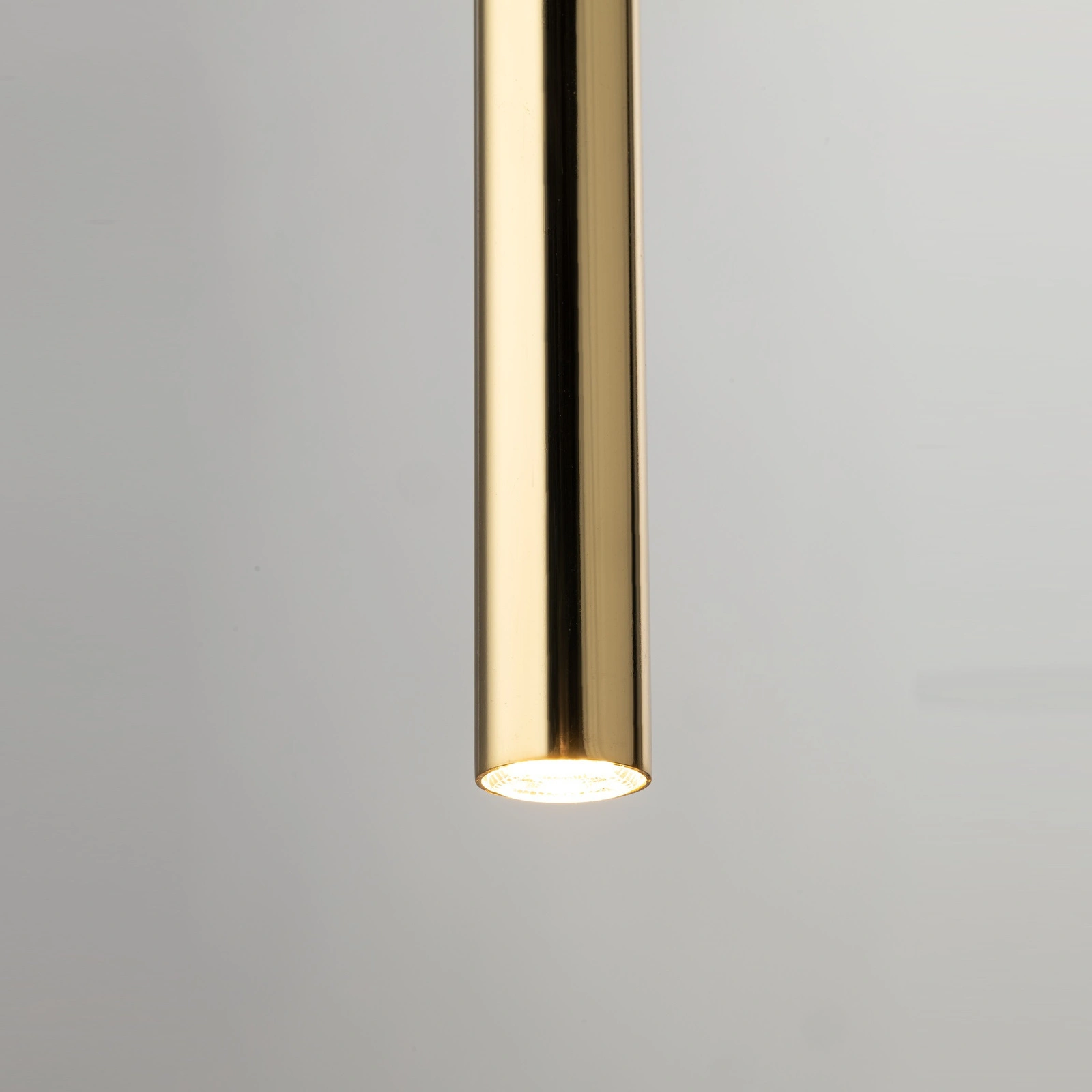 Lampa wisząca minimalistyczna SOPEL LUX 7 koło długi czarny/złoty, 5 × G9 – Sigma Lighting 40750 - obrazek 3