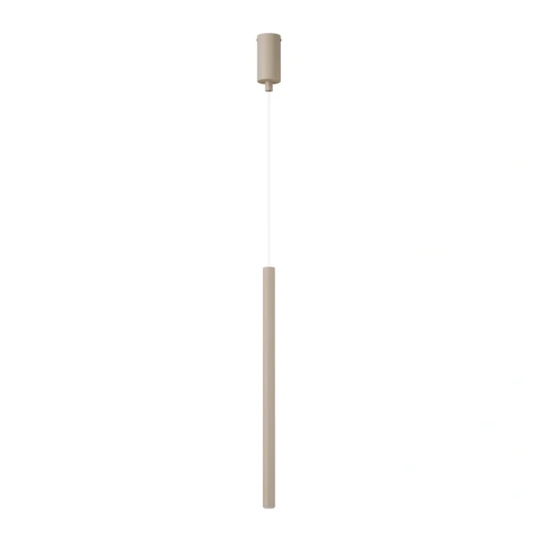 Lampa wisząca minimalistyczna SOPEL 1 prosty ciepły beż, 1 × G9 – Sigma Lighting 41824