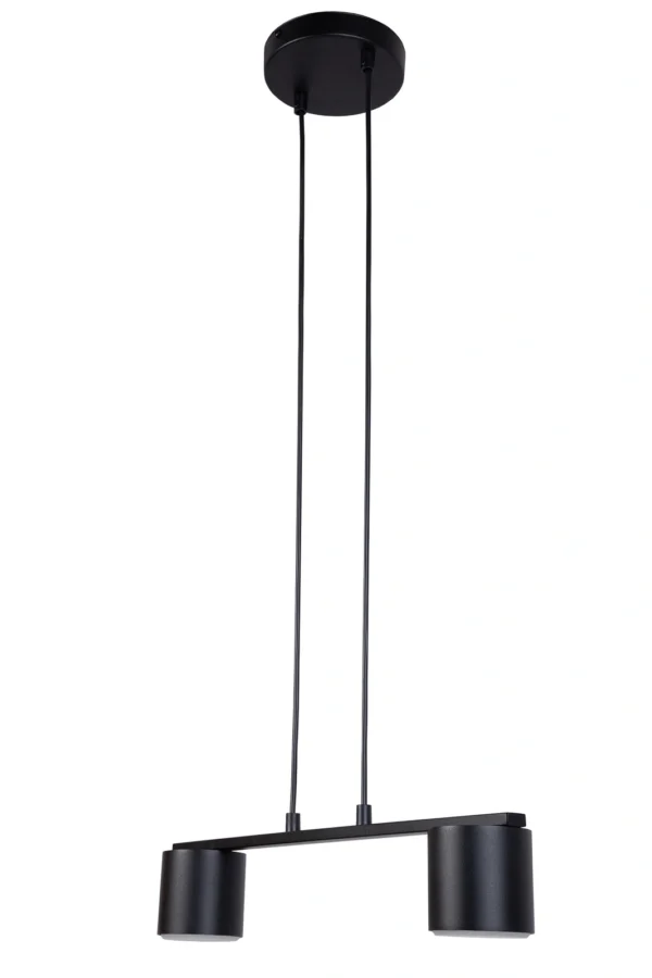 Lampa wisząca minimalistyczna MILA 2 czarny, 2 × GX53 – Sigma Lighting 41343