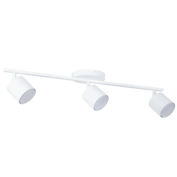 Plafon minimalistyczny MILA 3 biały, 3 × GX53 – Sigma Lighting 41348