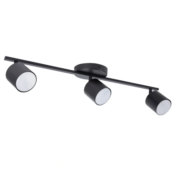 Plafon minimalistyczny MILA 3 czarny, 3 × GX53 – Sigma Lighting 41342