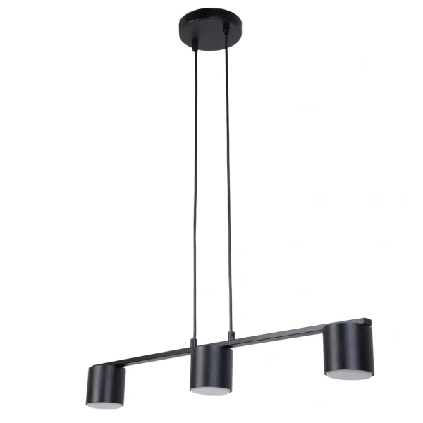 Lampa wisząca minimalistyczna MILA 3 czarny, 3 × GX53 – Sigma Lighting 41344