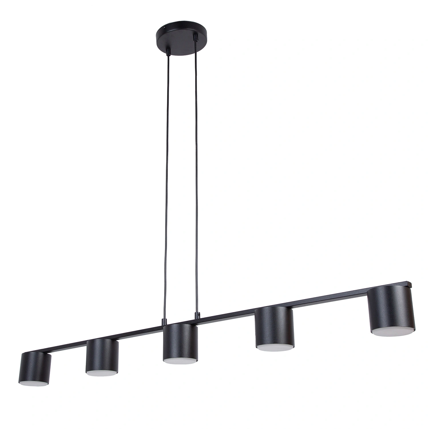 Lampa wisząca minimalistyczna MILA 5 czarny, 5 × GX53 – Sigma Lighting 41345