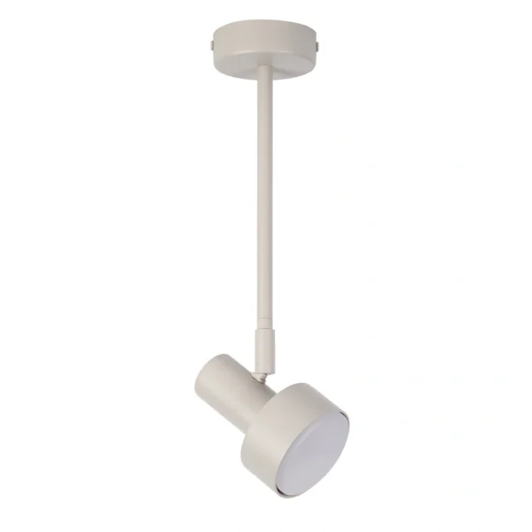Plafon minimalistyczny MONA 1 L szary beż, LED – Sigma Lighting 40904