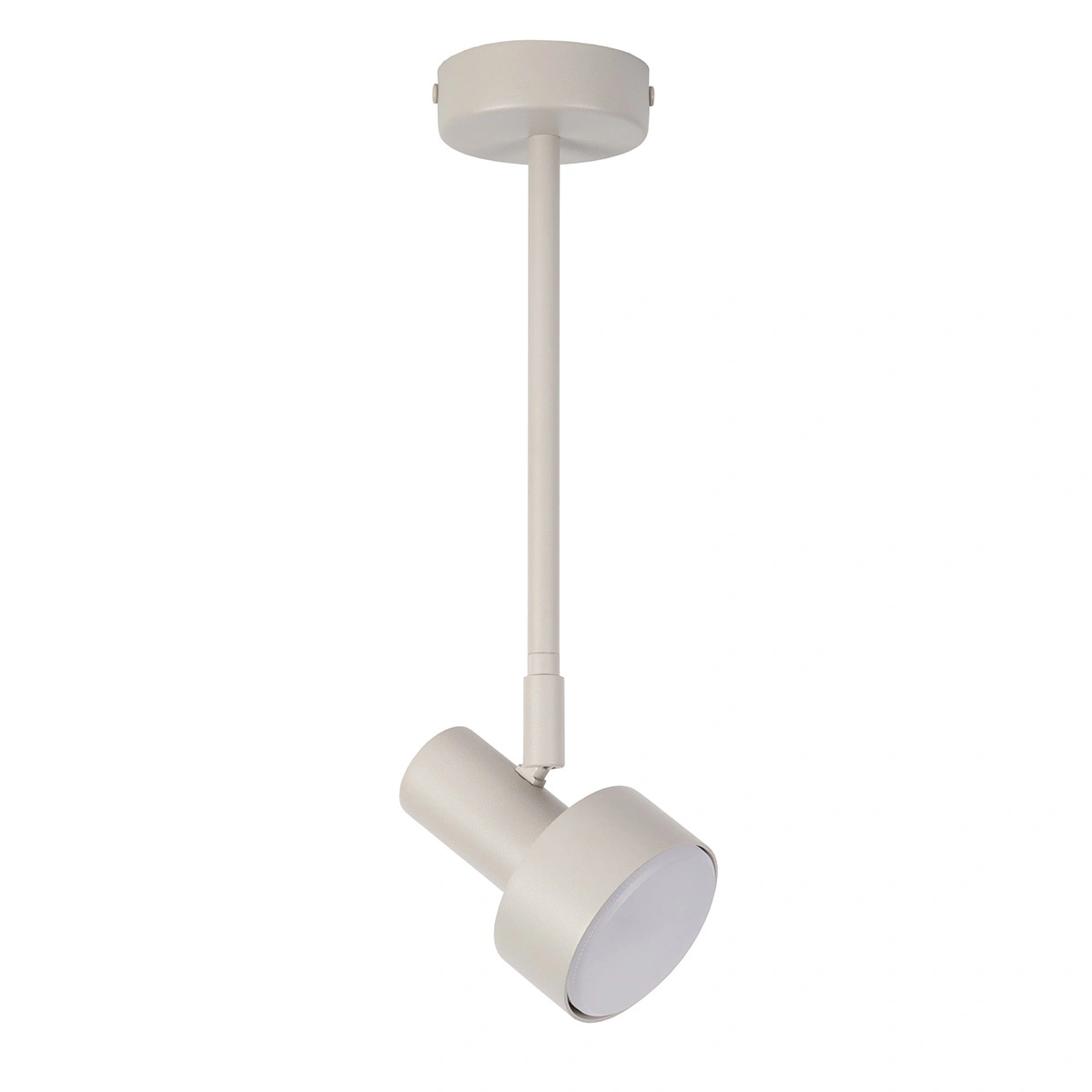 Plafon minimalistyczny MONA 1 L szary beż, LED – Sigma Lighting 40904