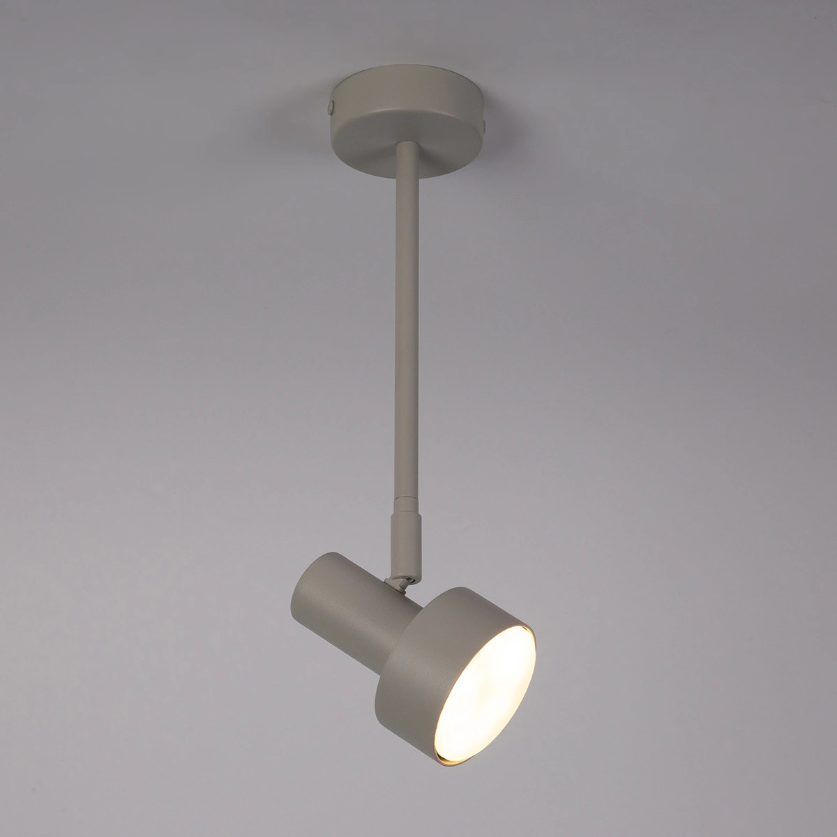 Plafon minimalistyczny MONA 1 L szary beż, LED – Sigma Lighting 40904 - obrazek 2