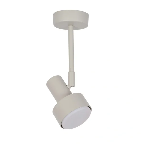 Plafon minimalistyczny MONA 1 M szary beż, LED – Sigma Lighting 40903
