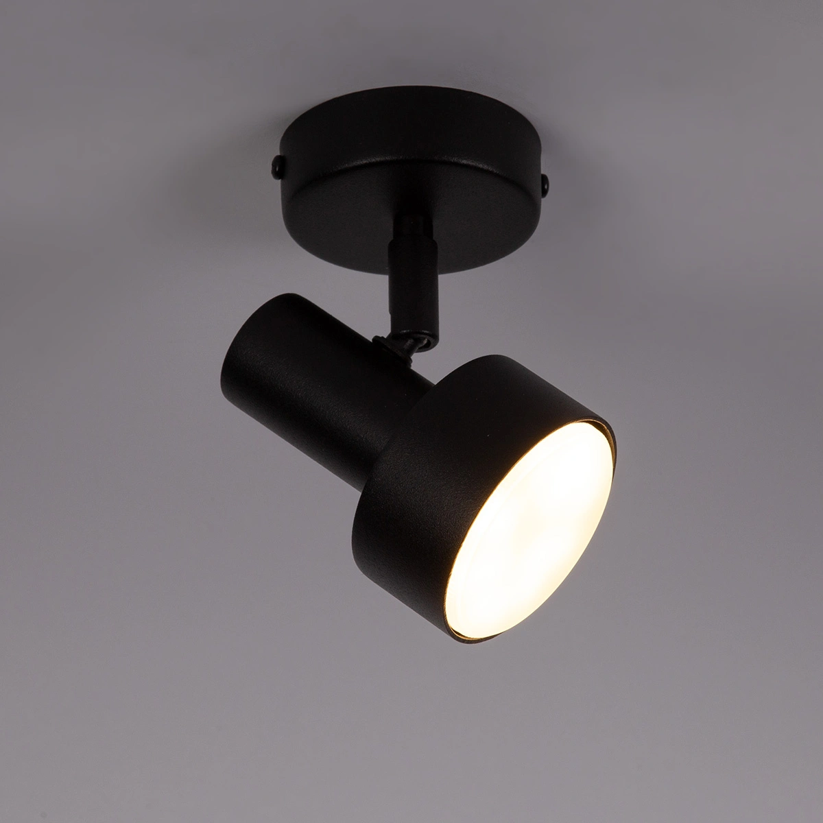 Plafon minimalistyczny MONA 1 S czarny, LED – Sigma Lighting 40897 - obrazek 2