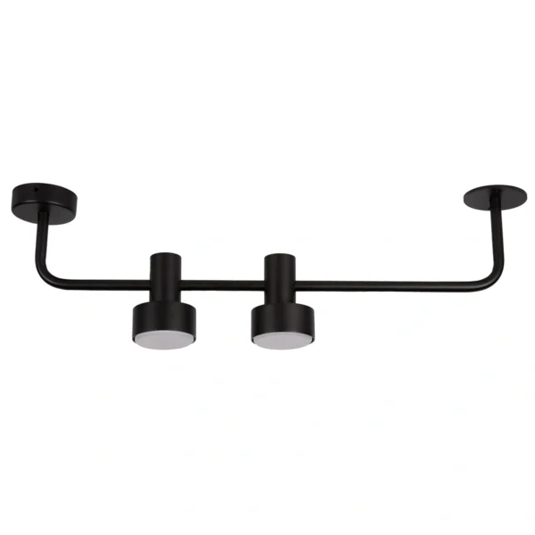Plafon minimalistyczny MONA 2 czarny, LED – Sigma Lighting 40900