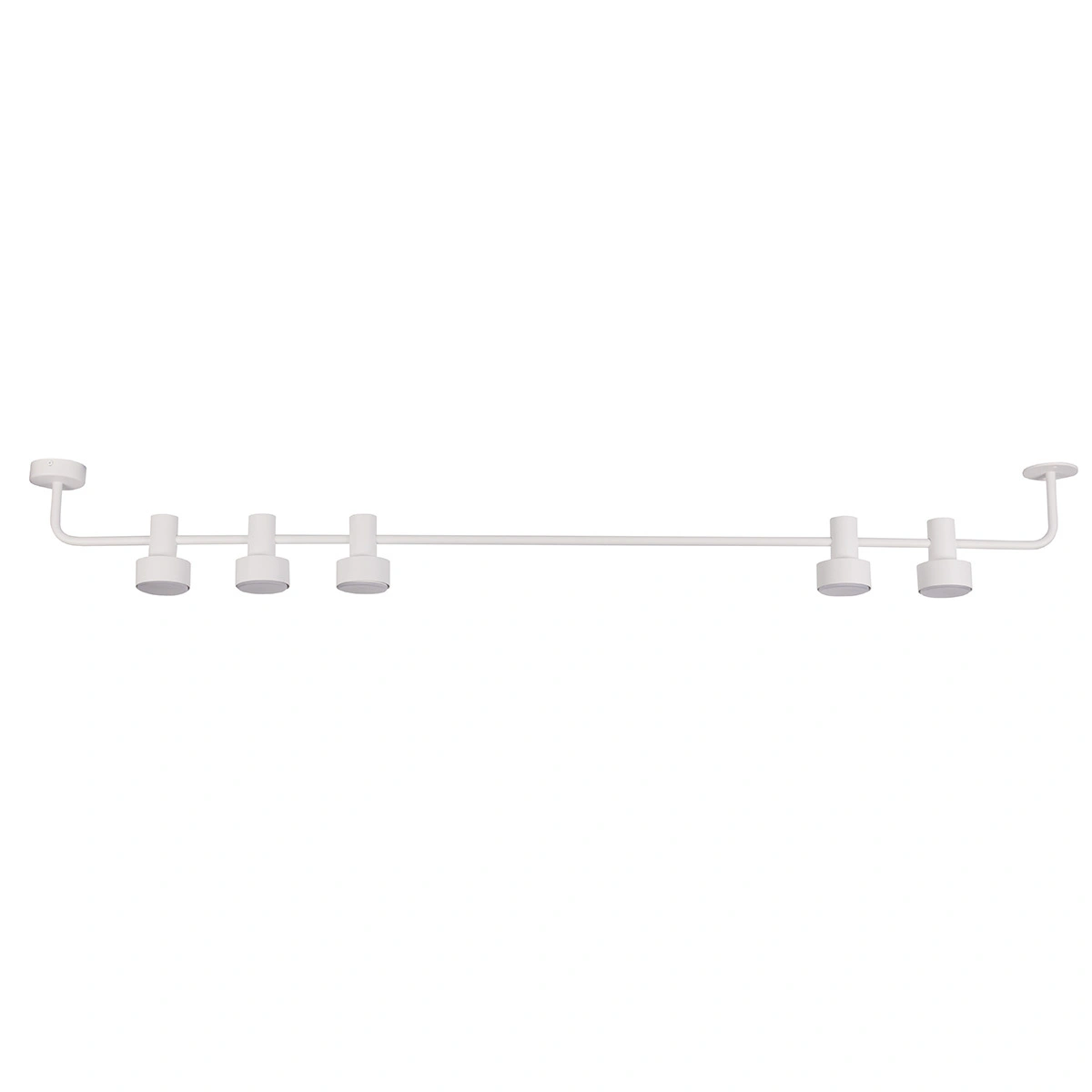 Plafon minimalistyczny MONA 5 biały, LED – Sigma Lighting 40990