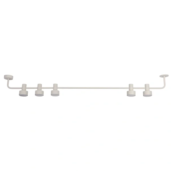 Plafon minimalistyczny MONA 5 szary beż, LED – Sigma Lighting 40984