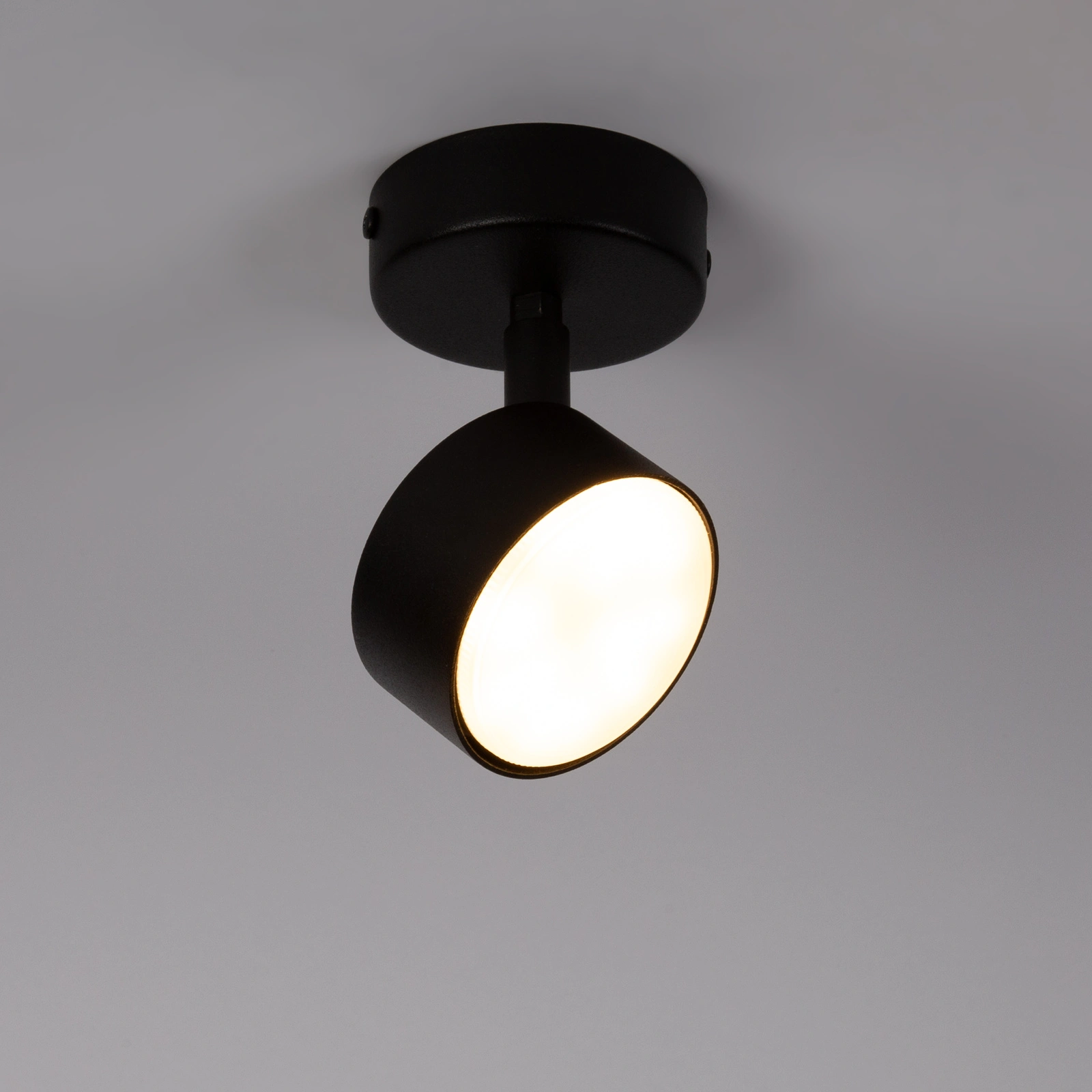 Plafon minimalistyczny NEMO 1 S czarny, LED – Sigma Lighting 40881 - obrazek 2