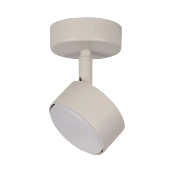 Plafon minimalistyczny NEMO 1 S szary beż, LED – Sigma Lighting 40886