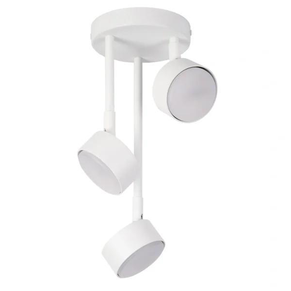 Plafon minimalistyczny NEMO 3 biały, LED – Sigma Lighting 40982