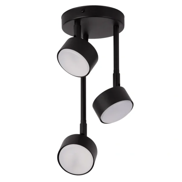 Plafon minimalistyczny NEMO 3 czarny, LED – Sigma Lighting 40885