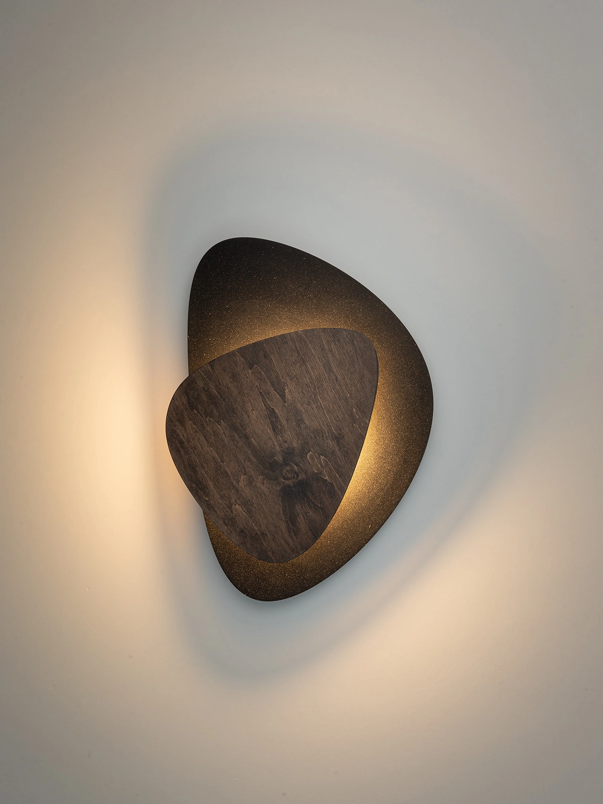 Kinkiet minimalistyczny PEDRA czarny/brąz, LED – Sigma Lighting 40869 - obrazek 2