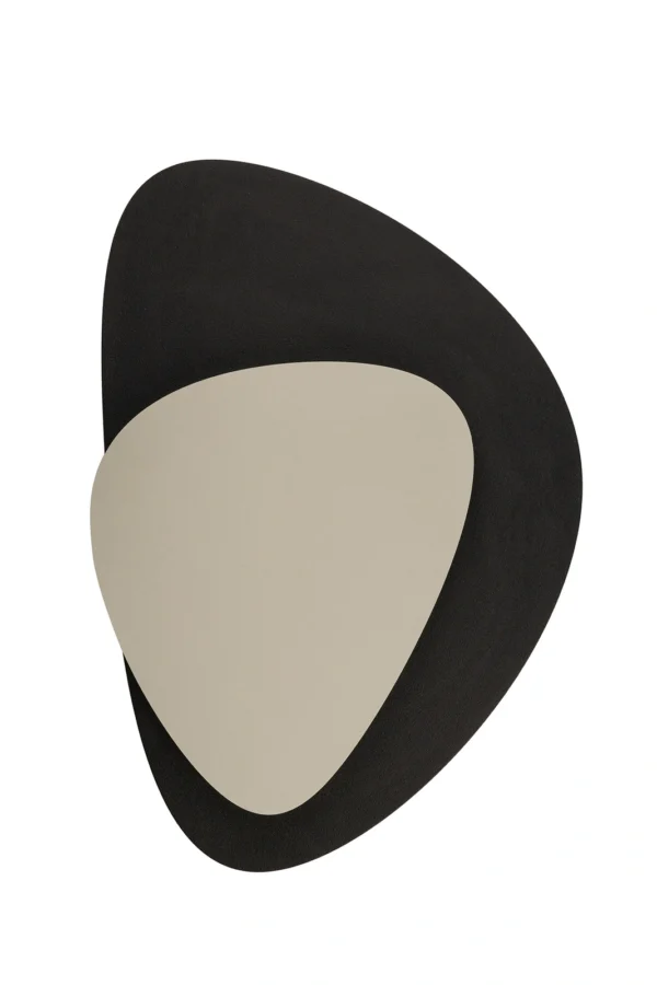 Kinkiet minimalistyczny PEDRA czarny/szary beż, LED – Sigma Lighting 40867