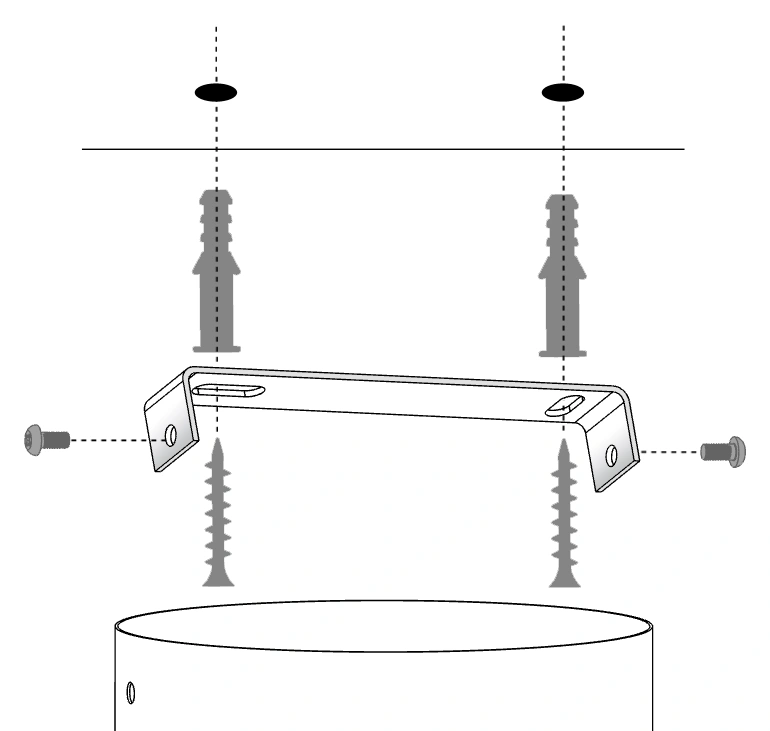 Lampa wisząca w stylu glamour PLUUM 1 M biały, 1 × E14 – Sigma Lighting 41849 - obrazek 3