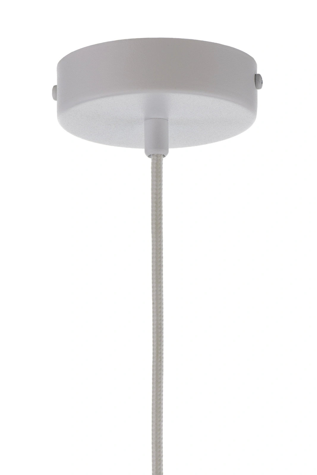 Lampa wisząca w stylu glamour PLUUM 1 S biały, 1 × E14 – Sigma Lighting 41848