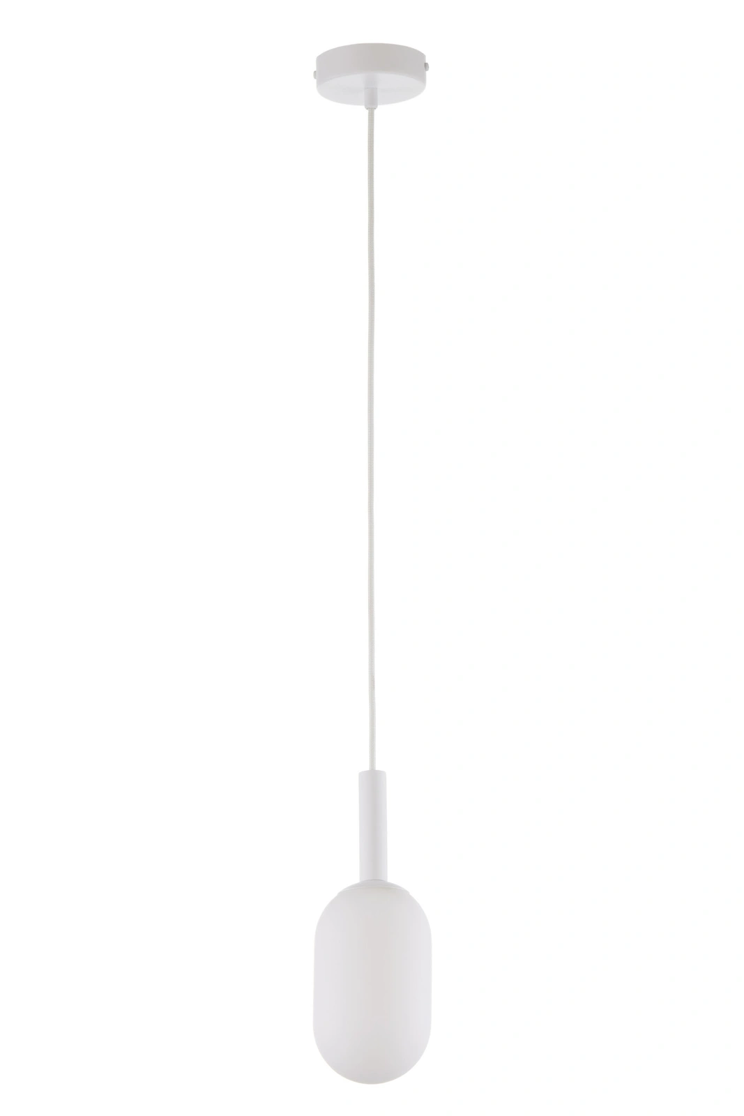 Lampa wisząca w stylu glamour PLUUM 1 S biały, 1 × E14 – Sigma Lighting 41848 - obrazek 6