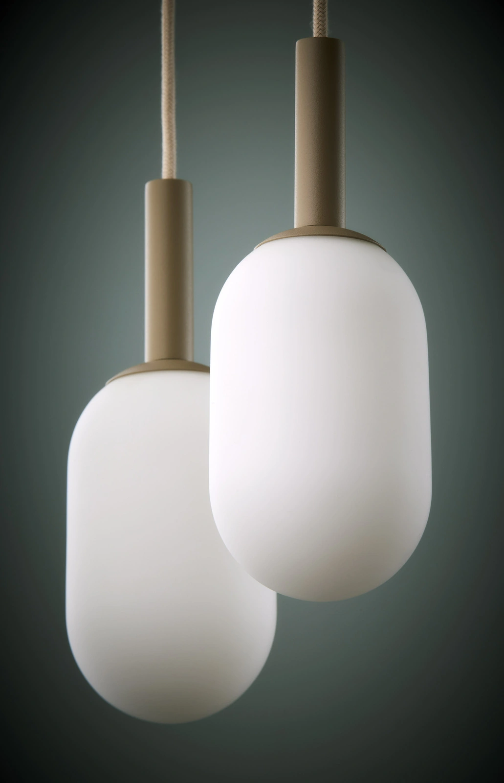 Lampa wisząca w stylu glamour PLUUM 2 ciepły beż, 2 × E14 – Sigma Lighting 41855 - obrazek 4