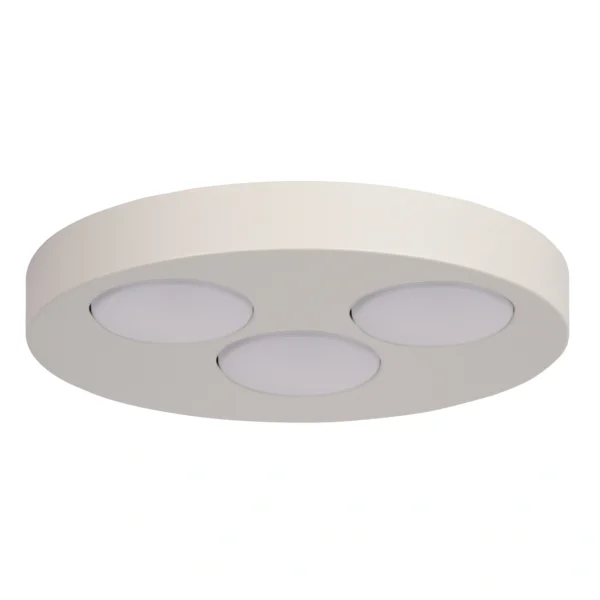 Spot sufitowy minimalistyczny BROS 3 szary beż, LED – Sigma Lighting 40838