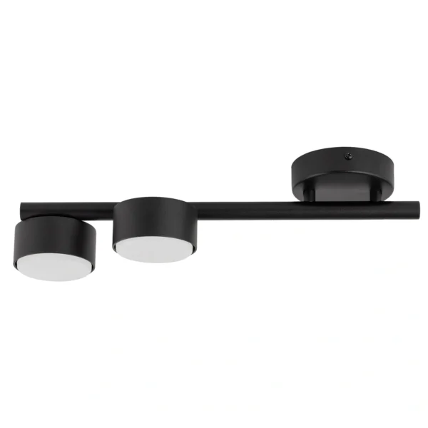 Plafon minimalistyczny PUNTO 2 czarny, LED – Sigma Lighting 40817