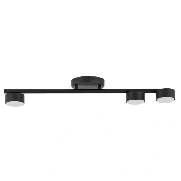Plafon minimalistyczny PUNTO 3 czarny, LED – Sigma Lighting 40818