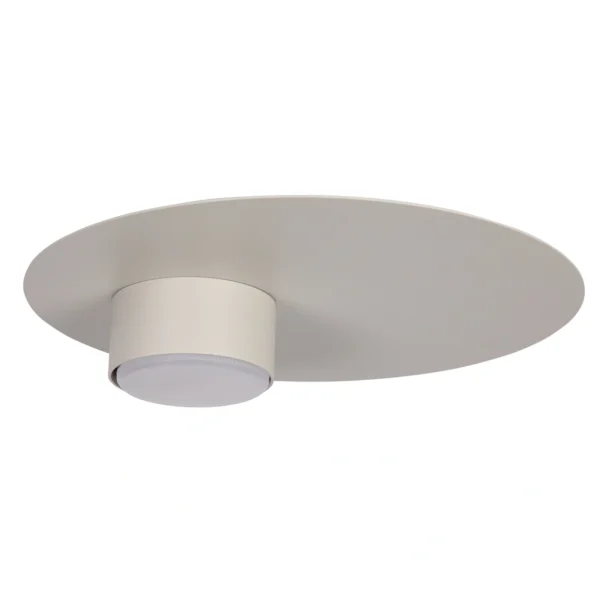 Plafon minimalistyczny STAR 1 szary beż, LED – Sigma Lighting 40911