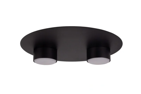 Plafon minimalistyczny STAR 2 czarny, LED – Sigma Lighting 40909