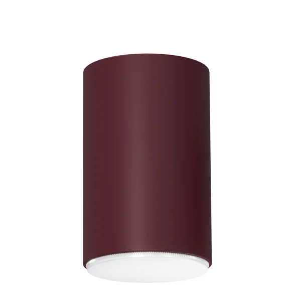 Spot sufitowy minimalistyczny TUBO L bordowy, LED – Sigma Lighting 41594