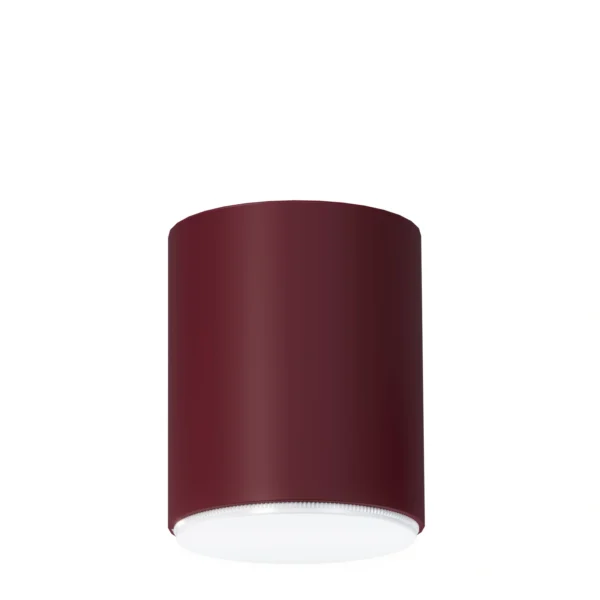 Spot sufitowy minimalistyczny TUBO M bordowy, LED – Sigma Lighting 41592