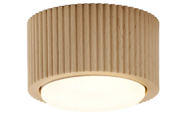 Spot sufitowy skandynawski TUBO wood natural S_buk, LED – Sigma Lighting 41670