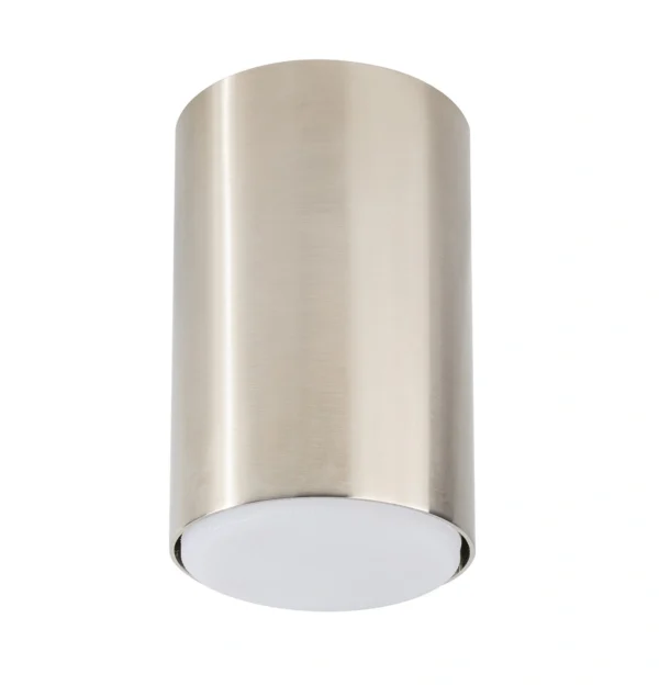 Plafon minimalistyczny TUBO L srebrny szczotkowany, LED – Sigma Lighting 40847