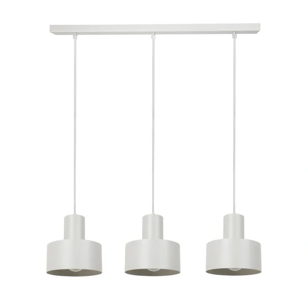 Lampa wisząca minimalistyczna RIF 3 szary beż, 3 × E27 – Sigma Lighting 41163