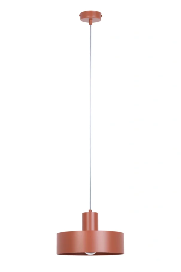 Lampa wisząca minimalistyczna RIF M ceglany, 1 × E27 – Sigma Lighting 41177