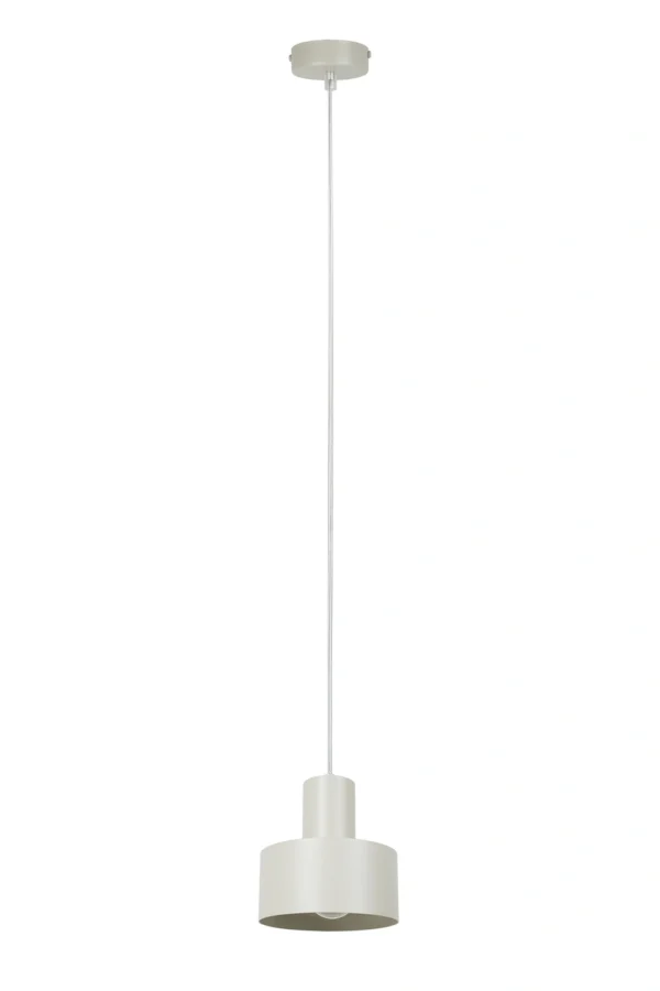 Lampa wisząca minimalistyczna RIF S szary beż, 1 × E27 – Sigma Lighting 41183