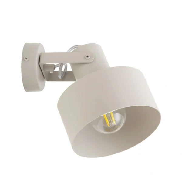 Kinkiet minimalistyczny RIF szary beż, 1 × E27 – Sigma Lighting 41440