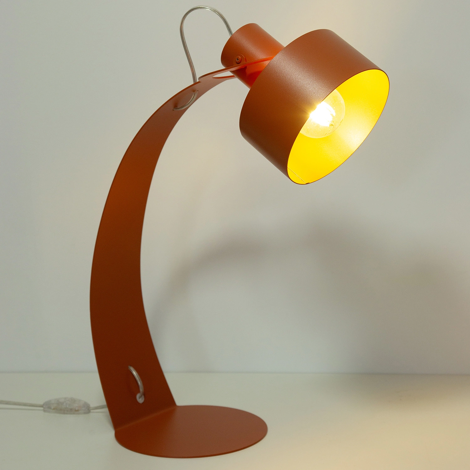 Lampa stołowa minimalistyczna RIF ceglany, 1 × E27 – Sigma Lighting 41443 - obrazek 5