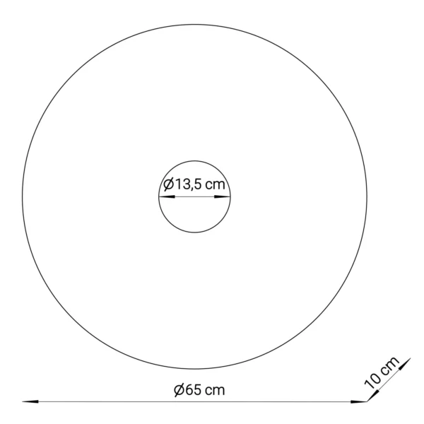 Kinkiet minimalistyczny SOLE L FI 65 miedziany, LED – Sigma Lighting 41875