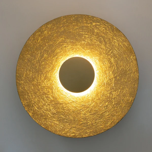 Kinkiet minimalistyczny SOLE M FI65 złoty, LED – Sigma Lighting 40876