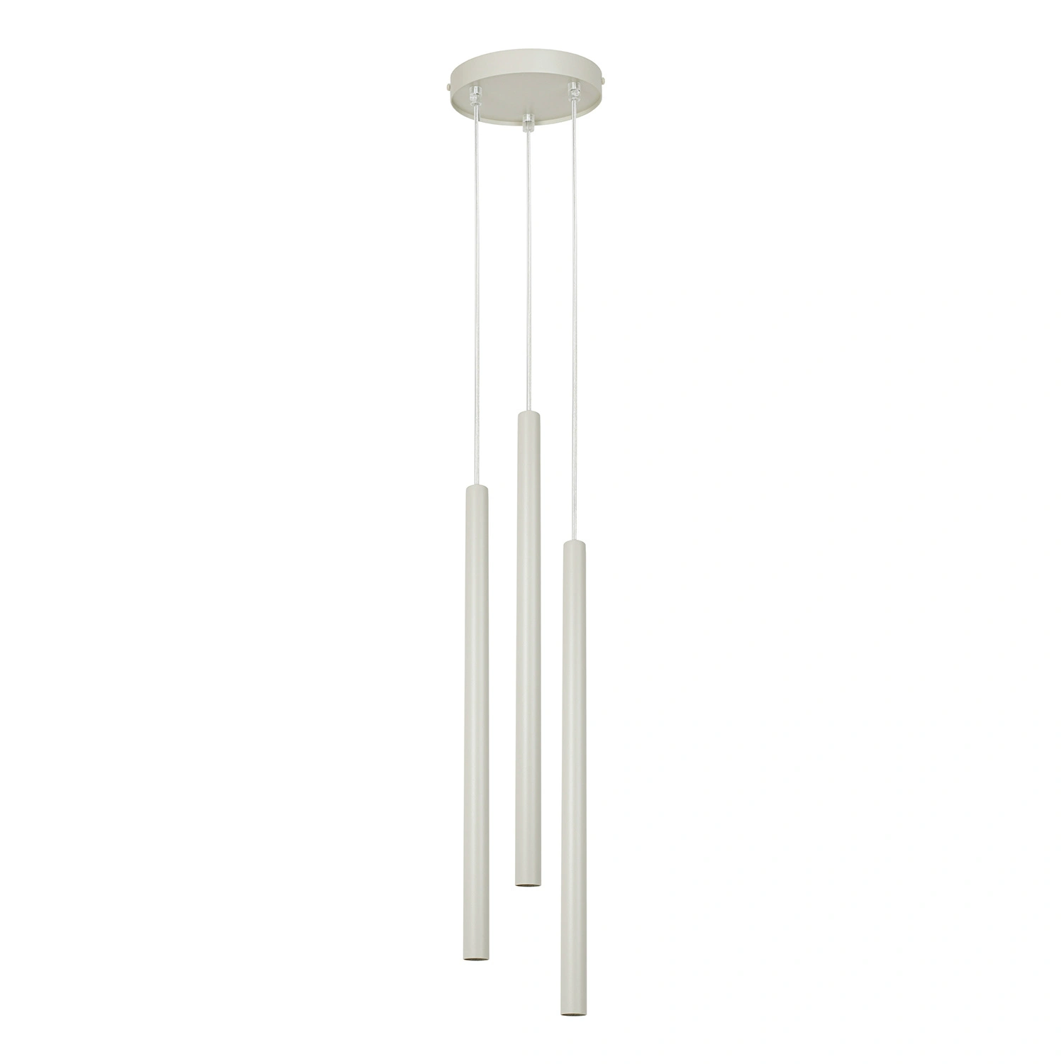 Lampa wisząca minimalistyczna SOPEL 3 koło szary beż, 3 × G9 – Sigma Lighting 41198
